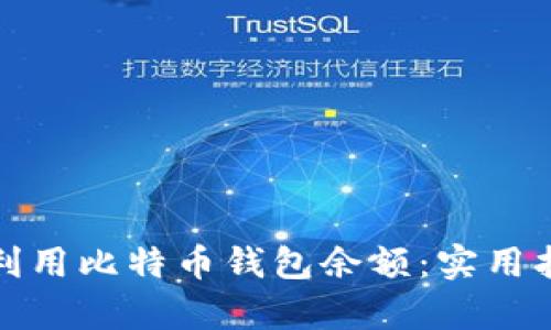 如何有效利用比特币钱包余额：实用指南与技巧