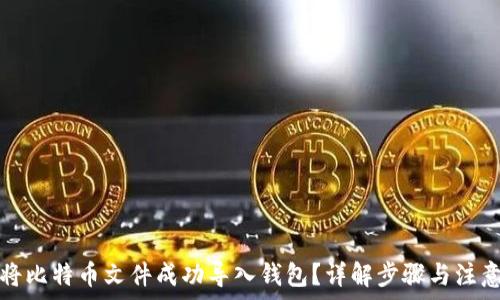   
如何将比特币文件成功导入钱包？详解步骤与注意事项