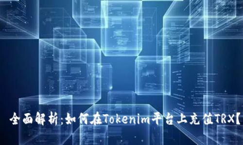  全面解析：如何在Tokenim平台上充值TRX？